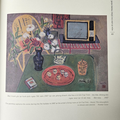 Họa sĩ Linh Chi sống trong nghệ thuật