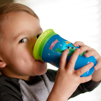 [ 10411-Nuby ] Ca uống nước 360 độ chống tràn, dung tích 300ml