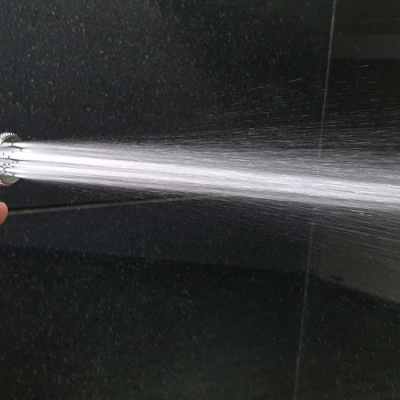 Tay xịt vệ sinh Nhựa ABS mạ Chrome tăng áp Eurolife EL-H06 (Trắng bạc)