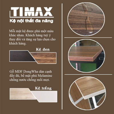 Tủ kệ đầu giường TIMAX ,Thép cường lực POSCO siêu dày 1.8mm chắc chắn, Sơn tĩnh điện 3 lớp siêu bền