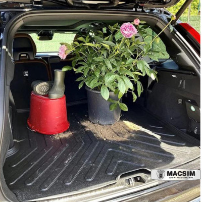 Thảm lót cốp ô tô nhựa TPU Land Rover Freelander II (L359) 2006-2014 Nhãn hiệu Macsim