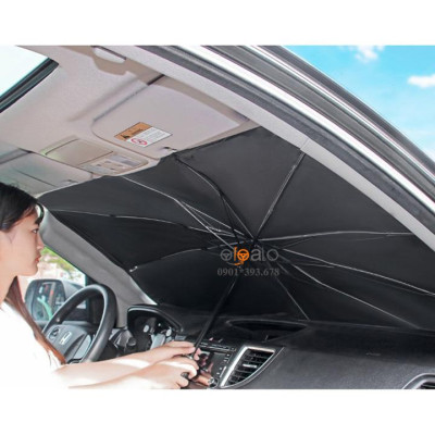 Ô dù che chắn nắng kính lái ô tô Ford Focus vải dù tráng nhôm cao cấp ODCKL