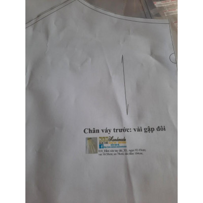 Rập giấy mã 448 (BẢN VẼ) - Rập đầm