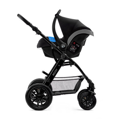 Bộ xe đẩy Kinderkraft Moov 2in1 cho bé từ 0 tháng tuổi trở lên - Gồm Xe đẩy, xe nôi - Chính hãng