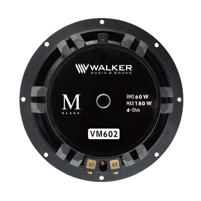 Loa cánh Ô tô Walker VM 602 Magnet 17 oz Loa phân tần 2 WAY COMPONENT 6.5 inch màng carbon cao cấp