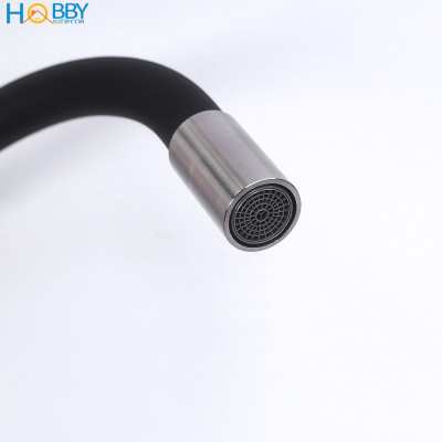 Vòi rửa chén bát nóng lạnh xoay 360 độ inox 304 Hobby home decor VTM1