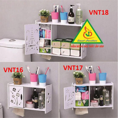 TỦ NHÀ TẮM CHỐNG THẤM NƯỚC MINI VNT15 - NỘI THẤT LẮP RÁP
