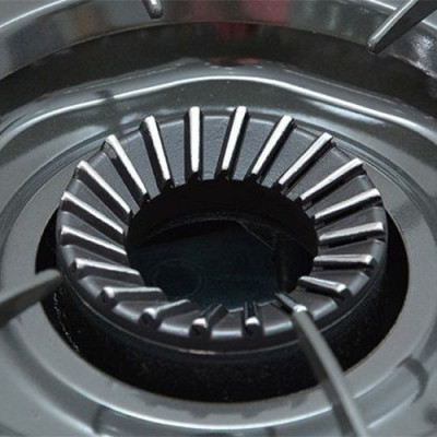 Bếp Ga Dương Đôi Rinnai RV-615Slim(G) - Xám- Hàng Chính hãng