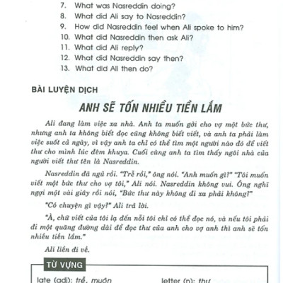 Học Tiếng Anh Qua 84 Mẩu Chuyện Cười Song Ngữ Anh - Việt (Trình Độ Trung Cấp)