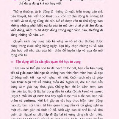 Sổ Tay Từ Vựng Tiếng Anh - Từ Lúc Thức Giấc Đến Khi Đi Ngủ (Kèm file MP3)