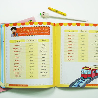 Sách-Tiếng Anh giao tiếp cho trẻ em Combo 3 tập