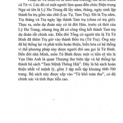 Dấu Hiệu Trường Thọ Trong Lý Thuyết Tứ Trụ Tử Bình