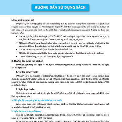 Giáo Trình Tiếng Trung Tăng Cường (Khổ Lớn - In Màu) - Giáo Trình Tổng Hợp 5 (Học Kèm Khóa Học Trực Tuyến Miễn Phí, Tặng File Nghe MP3) 