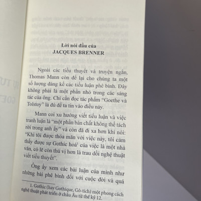SỰ TƯƠNG ĐỒNG GIỮA GOETHE VÀ TOLSTOY -  Thomas Mann – Trương Công Thành dịch –  NXB Thanh Niên
