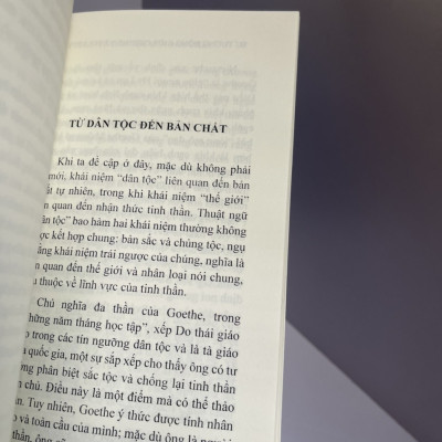 SỰ TƯƠNG ĐỒNG GIỮA GOETHE VÀ TOLSTOY -  Thomas Mann – Trương Công Thành dịch –  NXB Thanh Niên