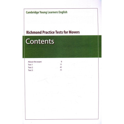 Richmond Practice Tests Movers - Bản Quyền