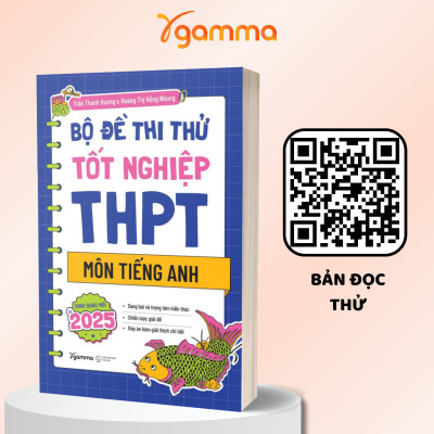 Combo Sách Bộ Đề Thi Thử Tốt Nghiệp THPT Môn Tiếng Anh - Định Dạng Mới Từ 2025 + Perfect English Grammar - Tất Tần Tật Về Ngữ Pháp Tiếng Anh
