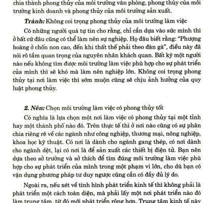 Phong Thủy Trong Kinh Doanh (Tái Bản)