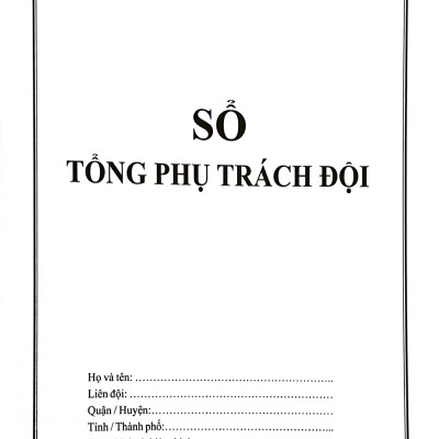 Sổ Tổng Phụ Trách (Tái Bản 2023)