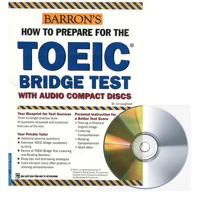 Combo 2 cuốn sách: Toeic Bridge Test (kèm 2CD) + Hackers Toeic Vocabulary