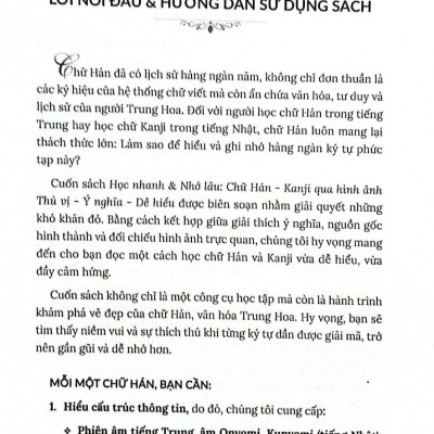 Học Nhanh & Nhớ Lâu Kanji Chữ Hán Qua Hình Ảnh - HA