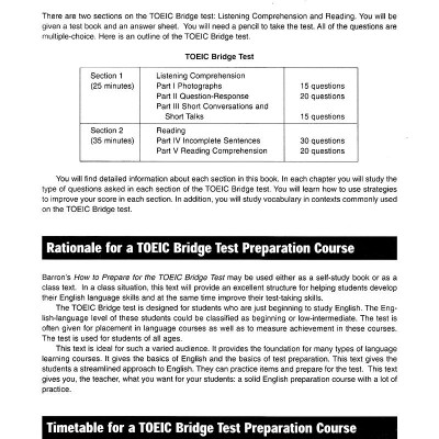 Toeic Bridge Test - 2019