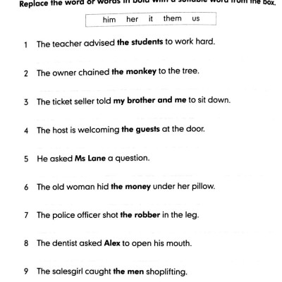 Graded Grammar Exercises 4