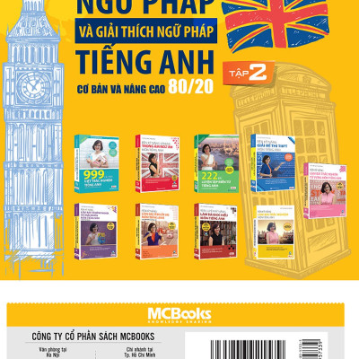 Ngữ pháp và giải thích ngữ pháp tiếng anh cơ bản và nâng cao 80/20 tập 2 