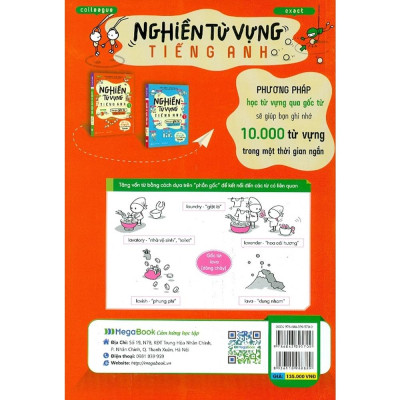 Sách - Nghiền Từ Vựng Tiếng Anh - Quyển 1
