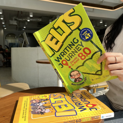 Combo Bộ Sách Ielts Writing Journey - Lộ Trình Từ Cơ Bản Đến Band 8.0