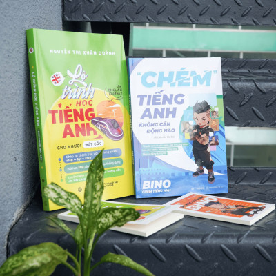 Combo Sách Chinh Phục Tiếng Anh: Chém Tiếng Anh Không Cần Động Não + Lộ Trình Học Tiếng Anh Cho Người Mất Gốc