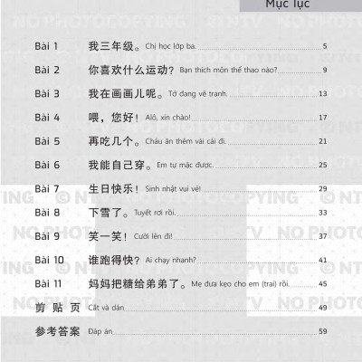 Sách- Combo:Giáo trình chuẩn YCT Tập 3 (Sách Bài Học - Bài Tập)+DVD tài liệu