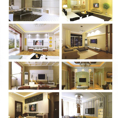 Thiết Kế Chi Tiết Nhà Ở Theo Phong Thủy - Quyển Màu Đỏ - Nền Tường