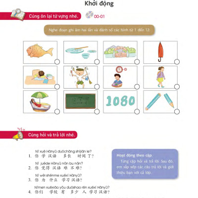 Sách- Combo:Giáo trình chuẩn YCT Tập 5 (Sách Bài Học - Bài Tập)+DVD tài liệu