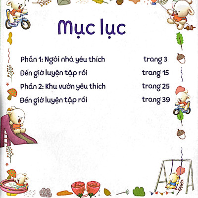 Brady Siêu Đỉnh - 365 Ngày Phát Triển Trí Tuệ - Level 2 - Ngôi Nhà Và Khu Vườn Yêu Thích