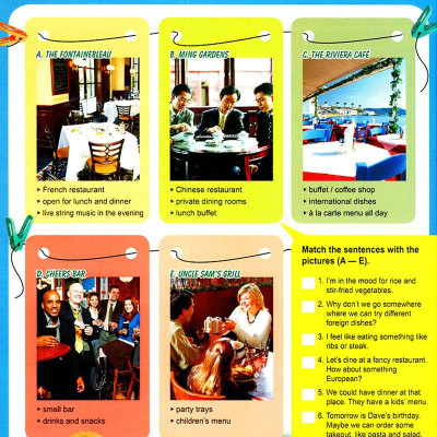 Restaurant English