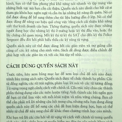 1001 Câu Hỏi Về Từ Vựng Tiếng Anh Và Cách Viết Chính Tả