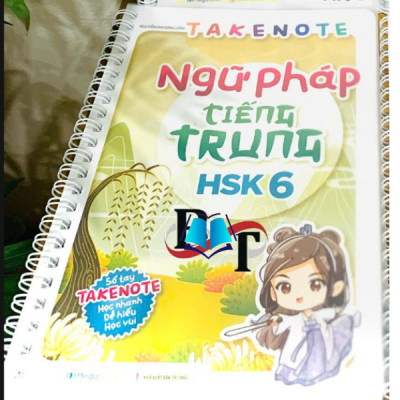 Sách - TAKENOTE Ngữ Pháp Tiếng Trung HSK 1-6