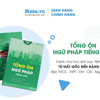 Combo 2 Sách: Tiếng Anh Cho Người Mới Bắt Đầu và Tổng Ôn Ngữ Pháp Tiếng Anh Cô Trang Anh