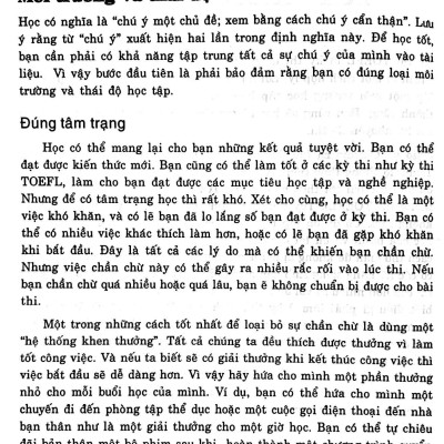Học Và Thi Tốt TOEFL Trong 6 Bước