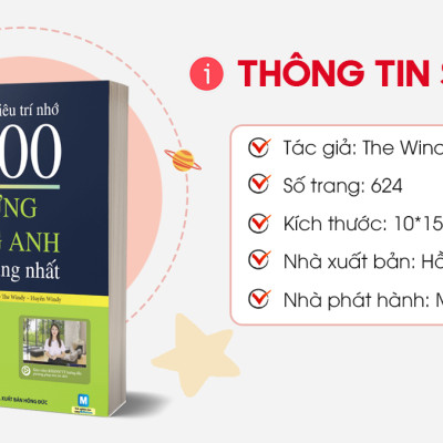 Ứng Dụng Siêu Trí Nhớ 6000 Từ Vựng Tiếng Anh Thông Dụng Nhất (Tặng kèm Bookmark PL)