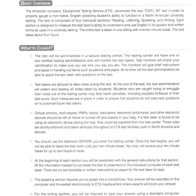 Toefl iBT - Reading