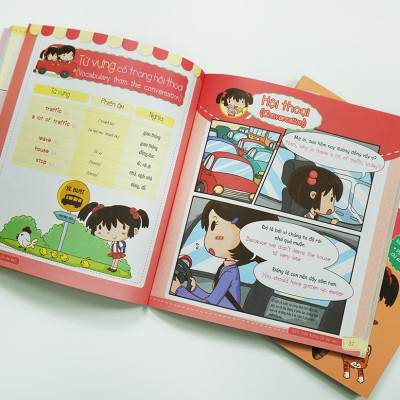 Sách-Tiếng Anh giao tiếp cho trẻ em Combo 3 tập