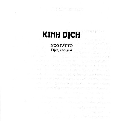 Kinh Dịch (Trọn Bộ)