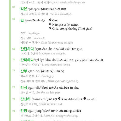 5000 Từ Vựng Tiếng Hàn Thông Dụng (Tái Bản 2020)