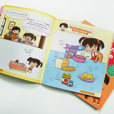 Sách-Tiếng Anh giao tiếp cho trẻ em Combo 3 tập