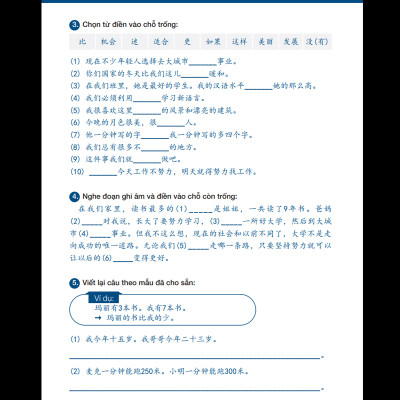 Sách - Combo Trung Cấp - Giáo Trình Hán ngữ 3 + 4 Và Luyện Nhớ Chữ Hán Tập 2 - Tự Học Tiếng Trung Cấp Tốc Cho Người Việt - Phiên Bản Đặc Biệt - Tiếng Trung Dương Châu