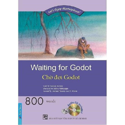Combo Happy Readers Chờ đợi Godot + Hiệp sĩ Đông Ki Sốt (800 words kèm CD) - Bản Quyền