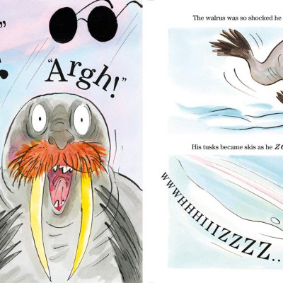 Truyện đọc thiếu nhi tiếng Anh: The Bear Who Went Boo!