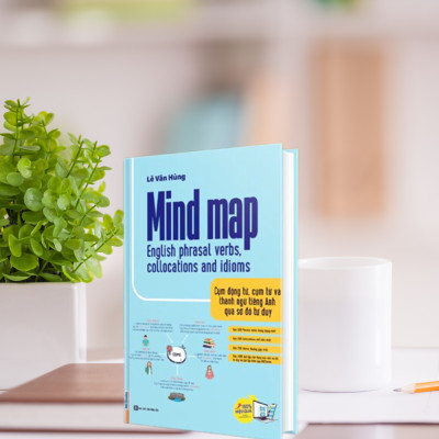 Sách - MindMap English phrasal verbs, collocations and idioms - Cụm động từ, cụm từ và thành ngữ tiếng Anh qua sơ đồ